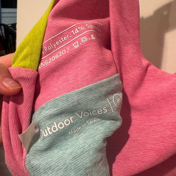 Outdoor Voices Venus Crop Top Womens Size M - Picture 5 of 5